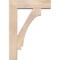 Ekena Millwork Imperial Block Smooth Bracket w/ Offset Brace, Douglas Fir, 7 1/2"W x 28"D x 40"H BKT0806X28X40IMP05SDF - alternate 2